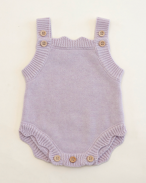 Sleeveless Mini Knit Romper