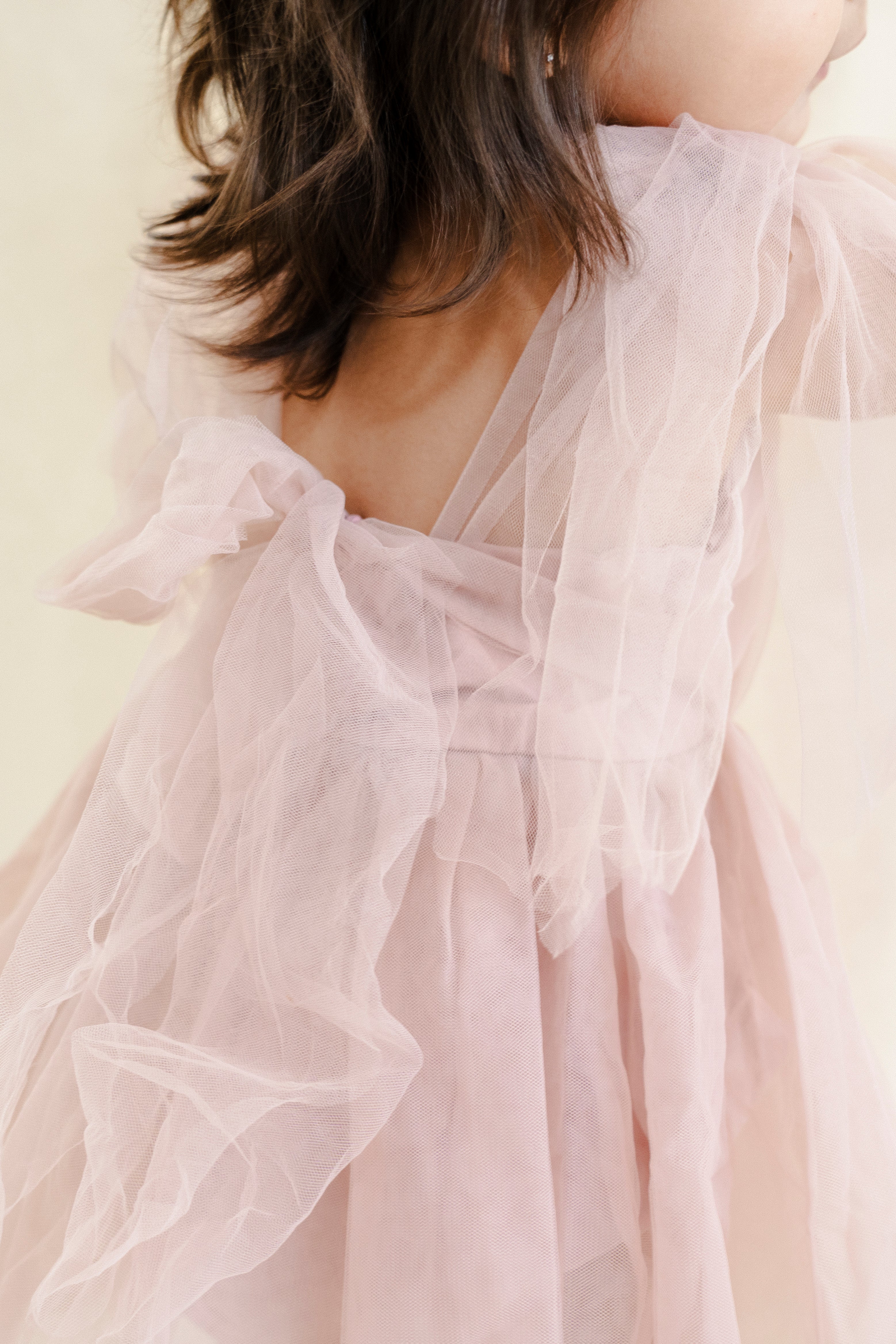 Princess Bow Tulle Dress