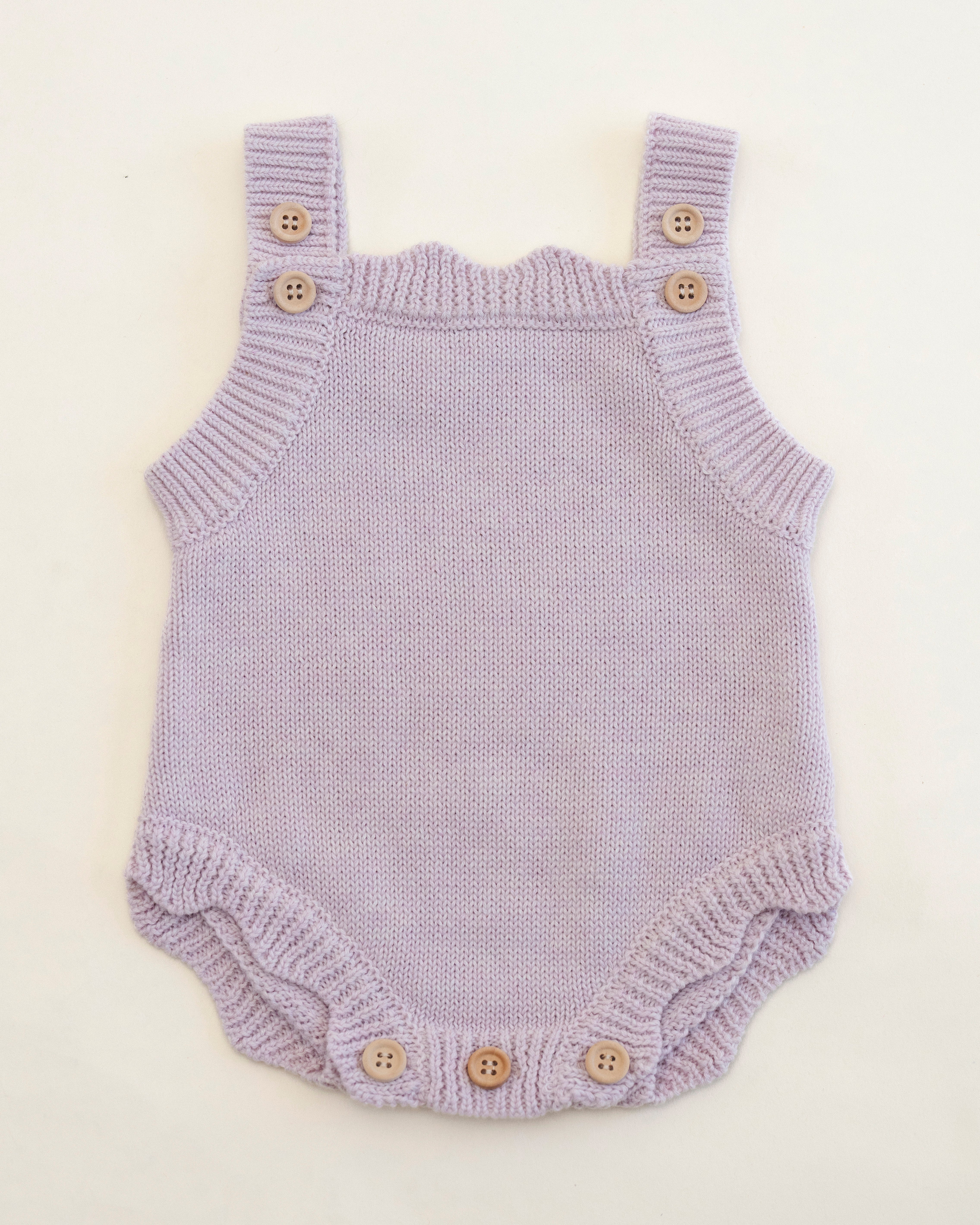 Sleeveless Knit Romper & Bonnet Bundle