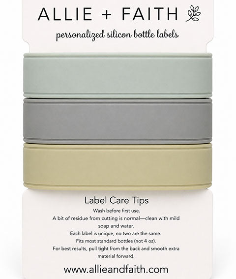 3 Pack - Bottle Labels
