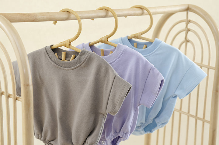 Short Sleeve Personalized Bubble Romper