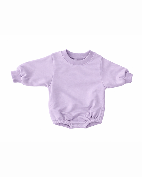 Long Sleeve Personalized Bubble Romper