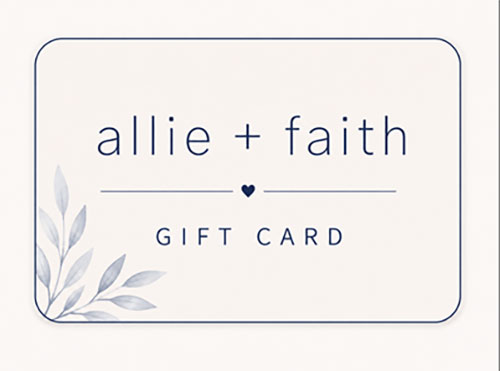 Allie and Faith Gift Card