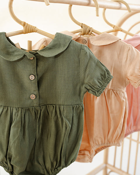 Linen Bubble Romper