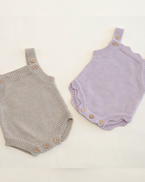 Sleeveless Mini Knit Romper
