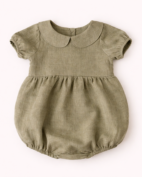 Linen Bubble Romper
