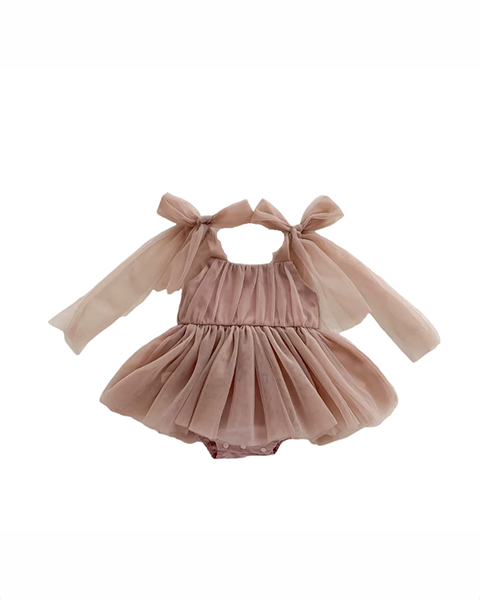 Princess Bow Tulle Dress